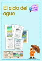 Vista previa - Hojas de trabajo - EL CICLO DEL AGUA - Portada