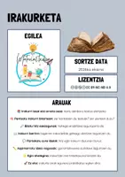 Vista previa - Unidades / Secuencias / Situaciones de Aprendizaje - Irakurketa ulermena 4.maila-5.maila - página 1