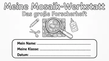 Vorschau - Stationenlernen - Mosaik-Werkstatt Kunst Klasse 34 PLUS Lernposter - Seite 1