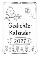 Vorschau - Arbeitsblätter - Gedichte-Kalender 2027 - Seite 3
