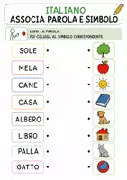 anteprima - Materiale di supporto/inclusione - QUADERNO OPERATIVO IN CAA CLASSE 2 ELEMENTARE - Pagina 1