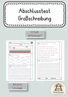 Vorschau - Stundenentwürfe - Materialpaket Strategie Großschreibung FRESCH Einführung mit Rahmenhandlung, Lerntheke und Begleitpräsentation - Seite 1