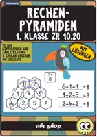 Vorschau - Arbeitsblätter - Rechenpyramiden im ZR 20 (Zahlzerlegung, Kopfrechnen und Knobeln) - Deckblatt
