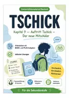 Vorschau - Arbeitsblätter - Tschick Kapitel 9 Arbeitsblatt mit Lösungen – Auftritt Tschick | Figureneinführung und Vorurteile - Deckblatt