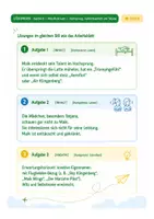 Vorschau - Arbeitsblätter - Tschick Kapitel 8 Arbeitsblatt mit Lösungen – Was Maik kann | Hochsprung, Aufmerksamkeit und Tatjana - Seite 3
