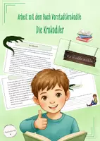 Vorschau - Stundenentwürfe - Vorstadtkrokodile - Mitglieder und Bandenname (Deutsch, Klasse 5/6) - Deckblatt