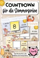 Vorschau - Poster - Sommerferien Countdown - Deckblatt