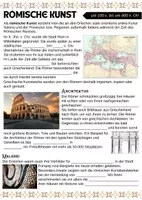 Vorschau - Arbeitsblätter - Übersicht / Merkblatt: Römische Kunst - Deckblatt