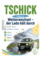 Vorschau - Arbeitsblätter - Tschick Kapitel 21: Wetterwechsel – Naturbeschreibung, Symbolik & Stimmung untersuchen - Deckblatt