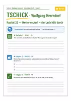 Vorschau - Arbeitsblätter - Tschick Kapitel 21: Wetterwechsel – Naturbeschreibung, Symbolik & Stimmung untersuchen - Seite 1