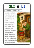 anteprima - Testo - GLI e LI - storie da leggere ed esercizi - Pagina 1