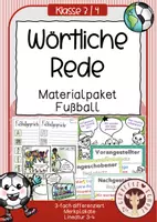 Vorschau - Unterrichtsreihen - Wörtliche Rede üben – Großes Materialpaket für die Grundschule (Klasse 3/4) - Seite 1