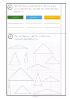 Vorschau - Fördermaterial/Inklusion - Dreiecke: Lernzielkontrolle (3-fach differenziert, inkl. Lösungen) - Seite 3