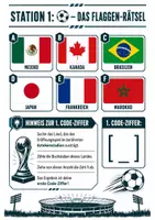 Vorschau - Arbeitsblätter - Escape Room WM 2026 – Fußball-Weltmeisterschaft | Erdkunde Klasse 5–8 | Stationenlernen mit 4 Rätseln - Seite 2