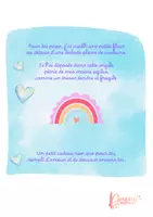 Aperçu - Matériel pour travaux manuels / dessin - Carte fête des parents - FLEUR séchée - Page de couverture