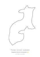 Vorschau - Mal- und Bastelvorlagen - Unser Klassenposter – Tessellations-Gemeinschaftsbild Fuchs - Seite 3