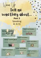 Vorschau - Präsentationen/Tafelbilder - Warm Up: Tell me something about... Part 3 - Speaking - Deckblatt