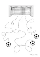 Vorschau - Arbeitsblätter - Fußball-WM - Paket ⚽ 1. - 3. Klasse + Vorschule - Deckblatt