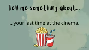Vorschau - Präsentationen/Tafelbilder - Warm Up: Tell me something about... Part 2 - Speaking - Seite 3