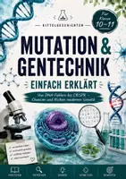 Vorschau - Stundenentwürfe - Mutation & Gentechnik einfach erklärt - Komplettpaket mit CRISPR, Gentests,Krebs, Genommutation und Ethik | Biologie Klasse 10-11 - Deckblatt