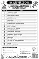 Vorschau - Stundenentwürfe - Mutation & Gentechnik einfach erklärt - Komplettpaket mit CRISPR, Gentests,Krebs, Genommutation und Ethik | Biologie Klasse 10-11 - Seite 1