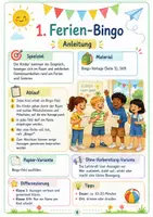 Vorschau - Spiele - Spiele für die letzten Schultage – 5 einfache Ideen für drinnen & draußen mit Papier-Variante & Ohne-Vorbereitung-Variante zum Schuljahresabschluss | Klasse 1–4 - Seite 3