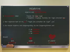 Vorschau - Präsentationen/Tafelbilder - Tafelbilder zu den Wortarten (Nomen, Adjektive, Verben) - Seite 1