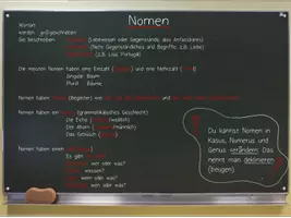 Vorschau - Präsentationen/Tafelbilder - Tafelbilder zu den Wortarten (Nomen, Adjektive, Verben) - Seite 2