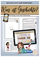 Vorschau - Arbeitsblätter - Was ist Geschichte? (Einstieg in das Fach GE) - Deckblatt