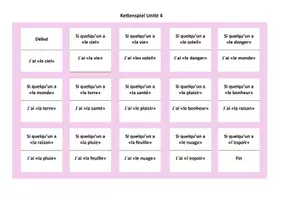 Vorschau - Spiele - Kettenspiel zum Vocabular von disdonc! 6 Unité 5 - Deckblatt