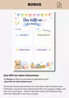 Vorschau - Arbeitsblätter - Steckbrief Erzieher Erzieherinnen Kita & Kindergarten | "Das bin ich" Vorlage Portfolio | DIN A4 Format - Seite 3