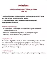 Aperçu - Fiches - Atelier Poinçonnage Thème sorcières - Page 1