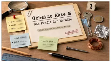 Vorschau - Stundenentwürfe - Eigenschaften von Metallen - Elektronengasmodell & Teilchenebene | Chemie Klasse 7 - 9 - Seite 1