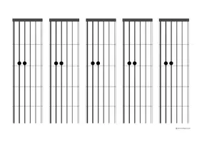 Vorschau - Bildkarten - Gitarren-Spickzettel/Schummelzettel E-Moll - Seite 3