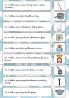 Aperçu - Apprentissages en autonomie - Atelier de lecture : Associer une phrase à une image - Page 1