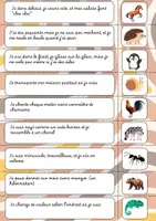 Aperçu - Apprentissages en autonomie - Atelier de lecture : Associer une phrase à une image - Page 3