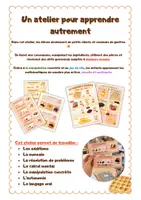 Aperçu - Feuilles d'exercices - Atelier Maths CP CE1 – Additions - Page 3