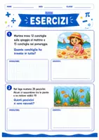 anteprima - Esercizi - Problemi illustrati di matematica per l'estate - Pagina 1