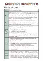 Vorschau - Unterrichtsreihen - Materialpaket: Meet my Monster - Unterrichtsreihe, UB-Stunde und Material - Seite 3