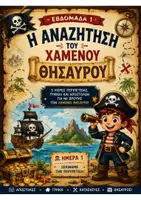 Προεπισκόπηση - Φύλλα εργασίας - Summer Camp Ημέρα 1: Η Αναζήτηση του Χαμένου Θησαυρού - Εξώφυλλο