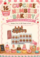 Vista previa - Juegos / Gamificación - Actividad montessori de cupcakes para aprender los numeros en inglés - Portada