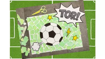 Vorschau - Mal- und Bastelvorlagen - Kunst | Fußball WM 2026 - Seite 1