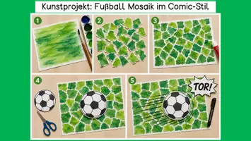 Vorschau - Mal- und Bastelvorlagen - Kunst | Fußball WM 2026 - Seite 3