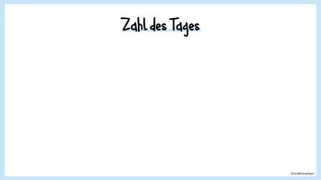 Vorschau - Arbeitsblätter - Materialpaket Zahl des Tages - Seite 3
