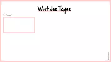 Vorschau - Präsentationen/Tafelbilder - Wort des Tages - Präsentation Smartboard - Seite 3