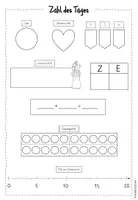 Vorschau - Arbeitsblätter - Zahl des Tages - Klasse 1 - Arbeitsblatt - Seite 2
