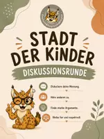 Vorschau - Arbeitsblätter - Level 4 - Die Stadt der Kinder: Diskussionsrunde - Deckblatt