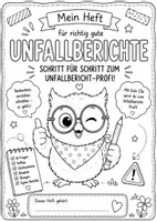 Vorschau - Arbeitsblätter - Mein Heft für richtig gute Unfallberichte - Seite 1