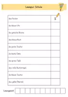 Vorschau - Arbeitsblätter - Lesespur Schule (3-fach differenziert) - Seite 2