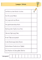 Vorschau - Arbeitsblätter - Lesespur Schule (3-fach differenziert) - Seite 3